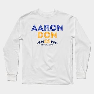 AARON DON 99 END OF AN ERA Long Sleeve T-Shirt